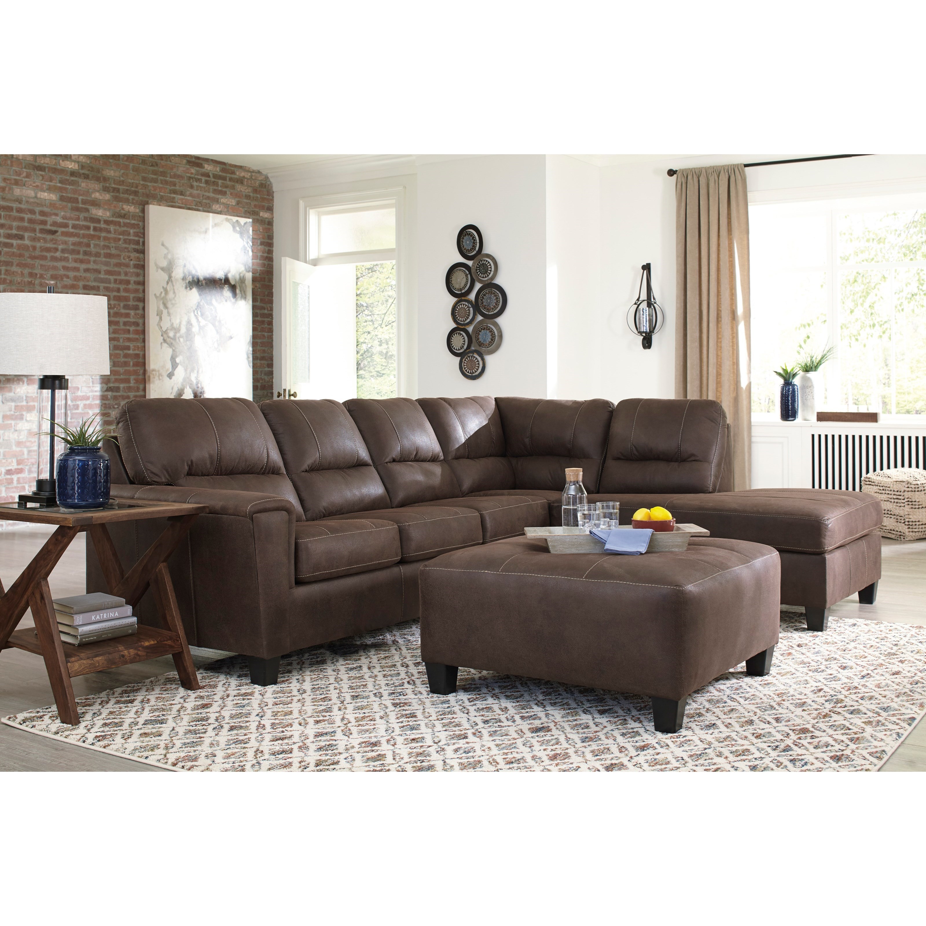 Signature Design by Ashley Navi Living Room Group Suburban Furniture